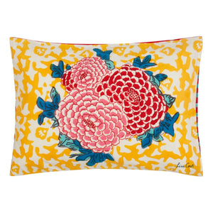 Lisa Corti - Arabesque Corolla Pillowcase | Yellow