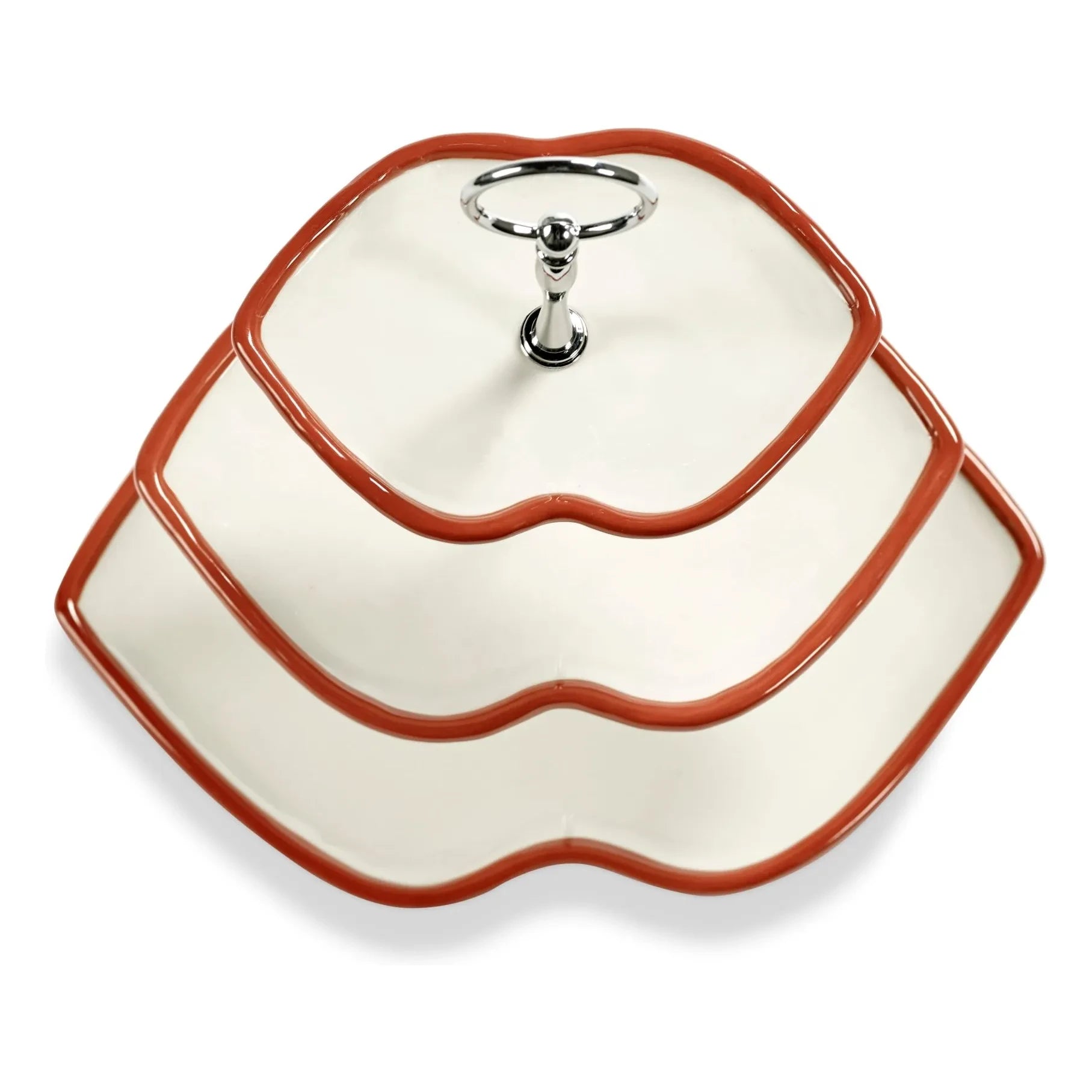 Serax - 3-Tier Cake Stand, Wouters & Hendrix | Red