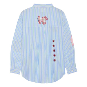 SISSEL EDELBO - Pil Striped Shirt | Green