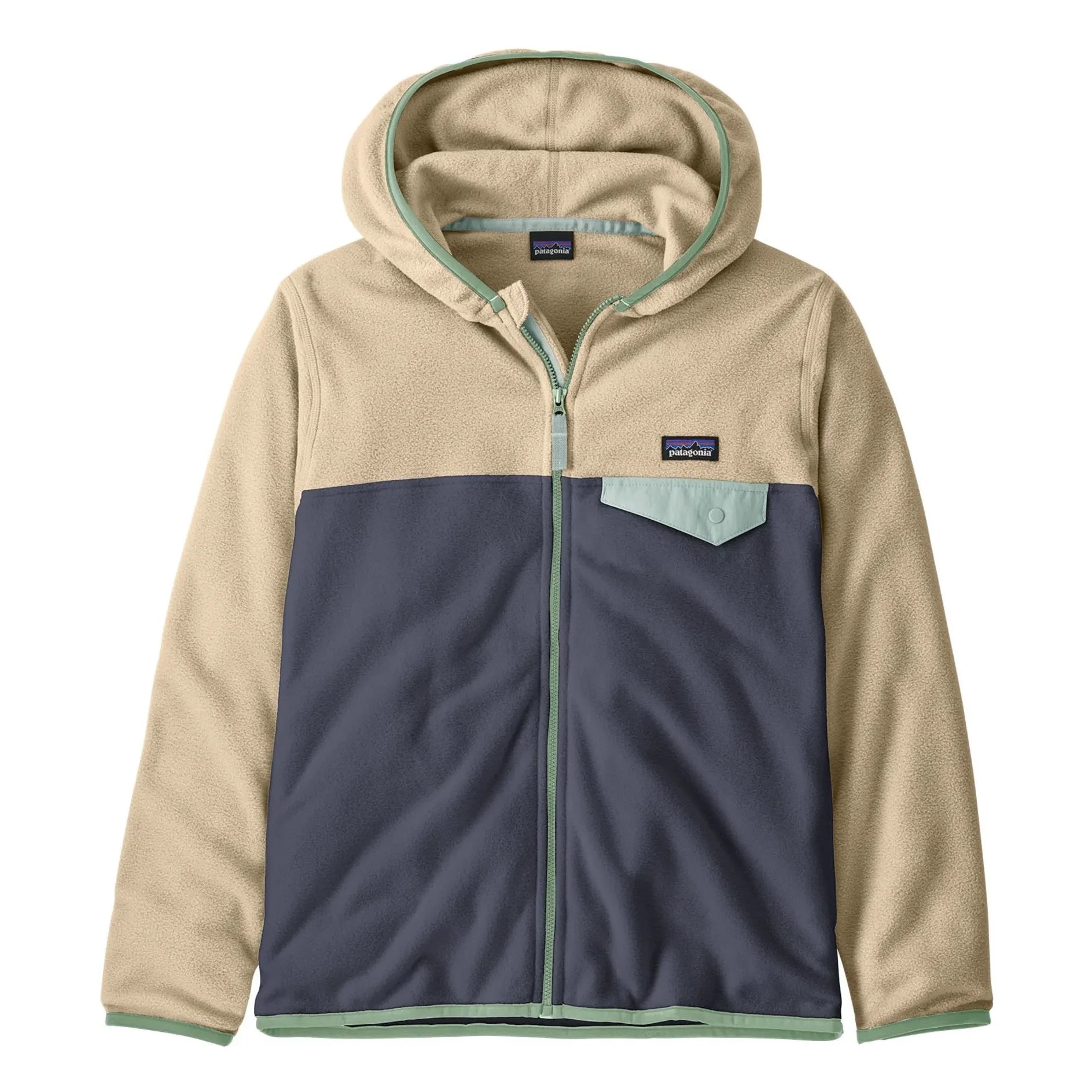 Patagonia - Micro D Snap-T Recycled Fiber Fleece Jacket | Navy