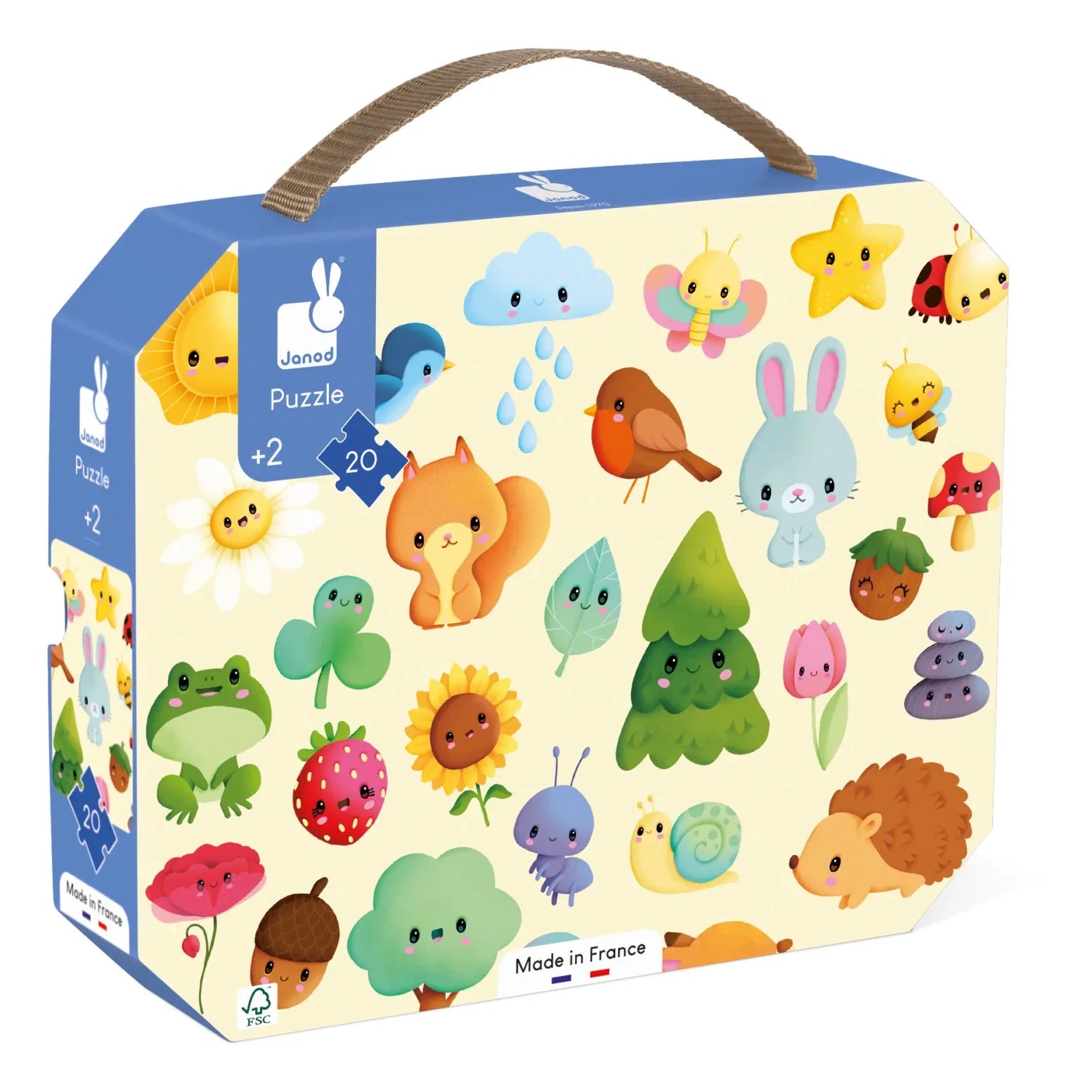 Janod - Nature Scene Puzzle - 20 Pieces