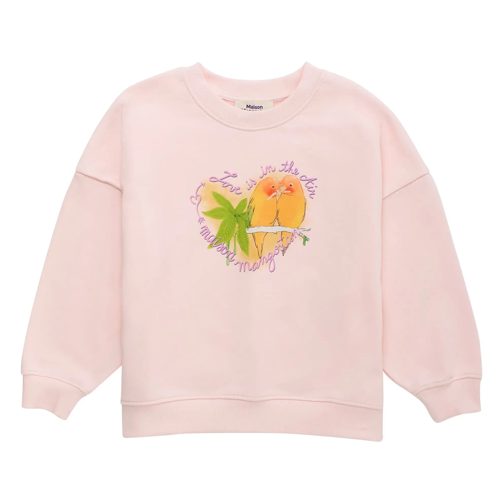 Maison Mangostan - Sweat Birds | Light Pink