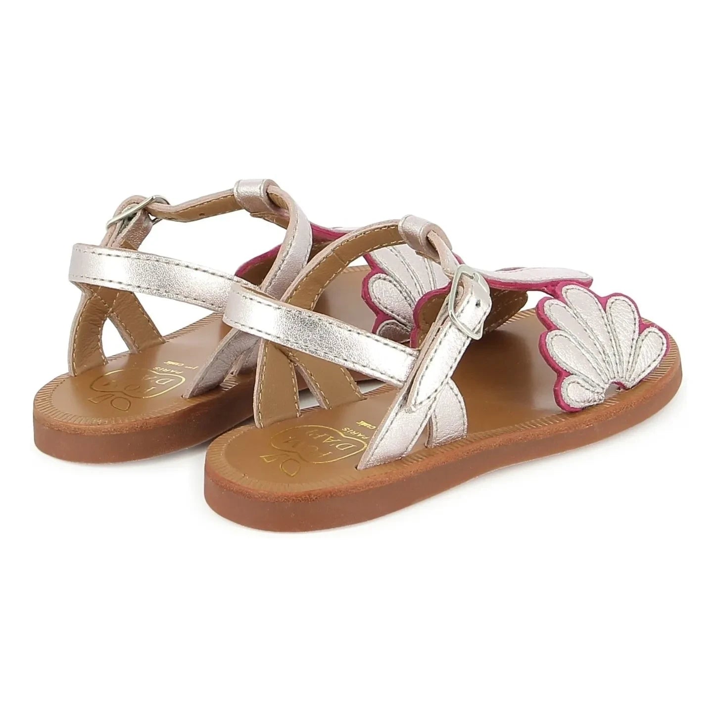 Pom d'Api - Plagette Bloom Sandal | Pink