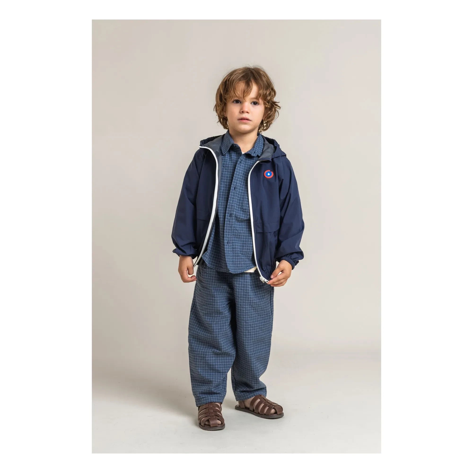 Flotte - Bastille Waterproof Windbreaker Recycled Fiber | Navy Blue