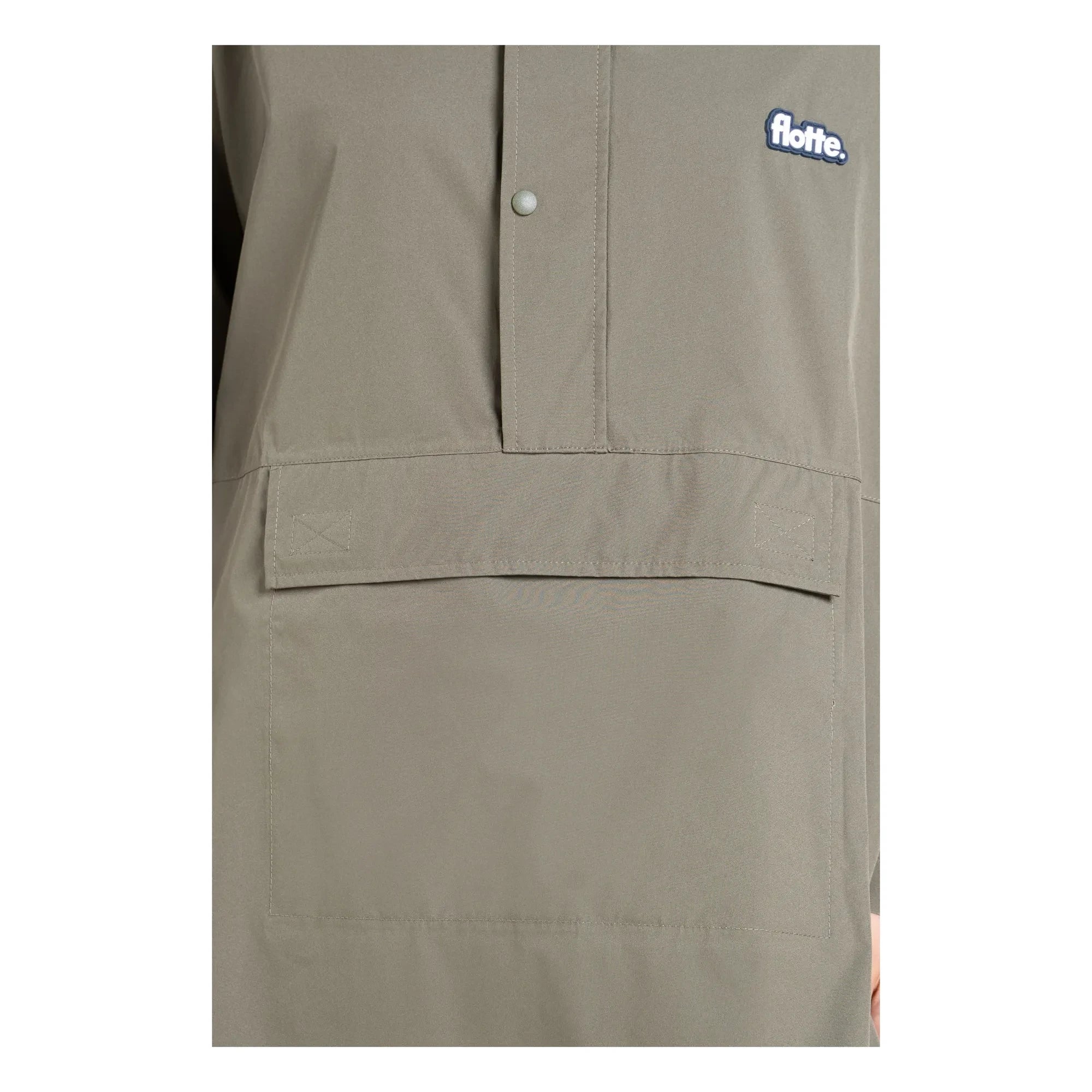 Flotte - Gabriel Waterproof Cape | Khaki