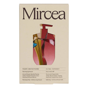 Mircea - Fig Tree + Mint Shower Gel Duo - 400ml