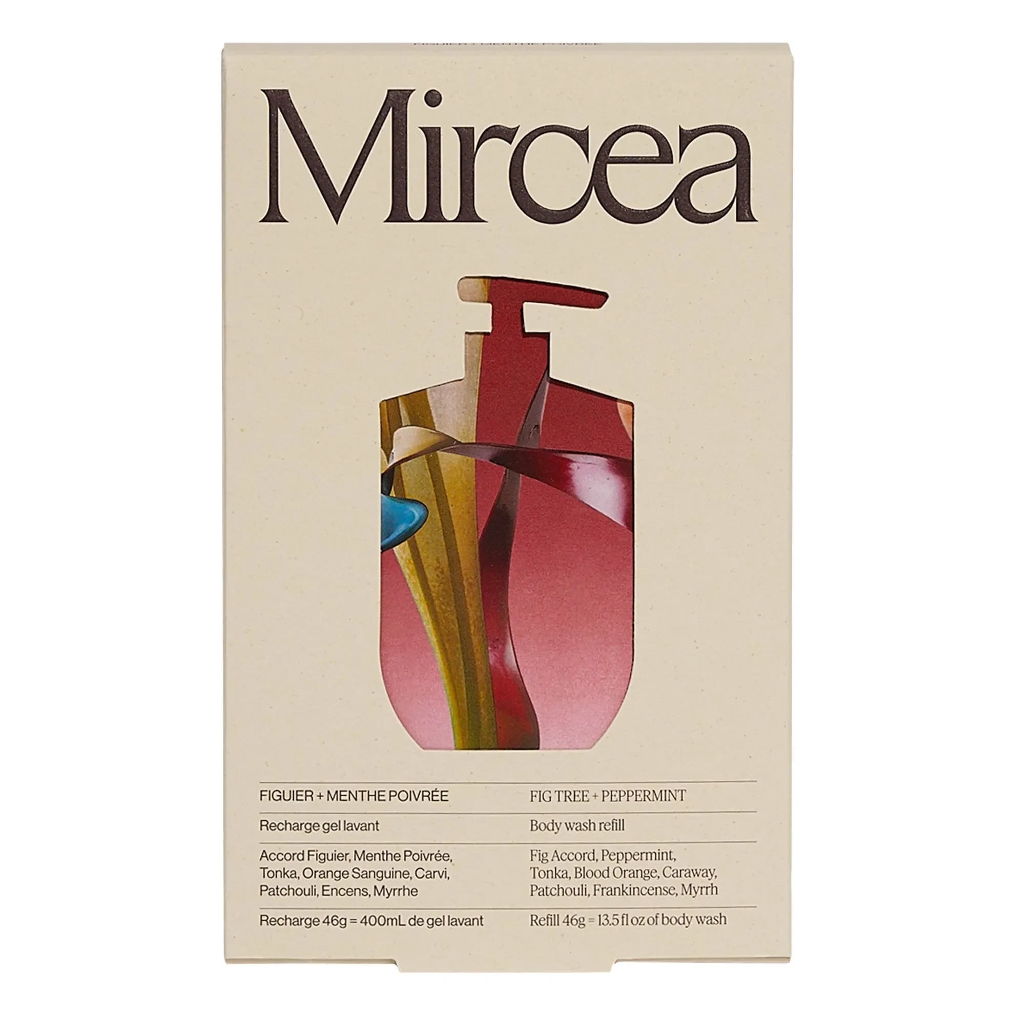 Mircea - Fig Tree + Mint Shower Gel Duo - 400ml