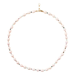 Camille Colette Studio - Pearl Turquoise Anklet | White