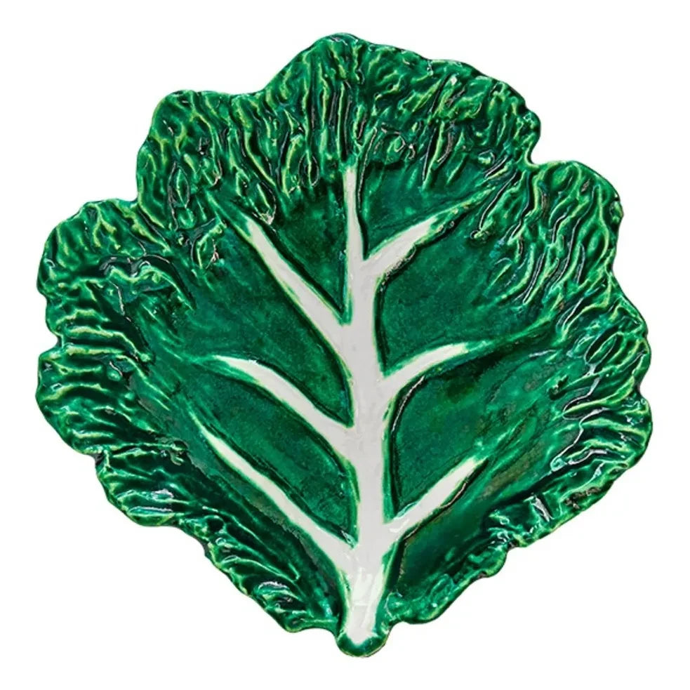 Bitossi - Bietola Swiss Chard Ceramic Plate | Green