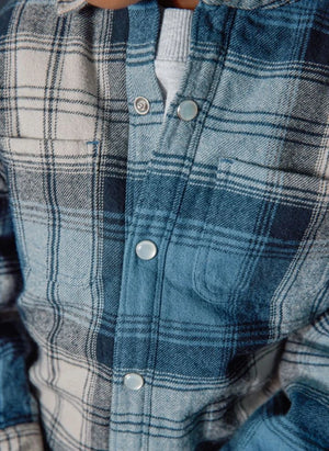 Bonton - Peace Carreaux overshirt | Mavi