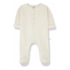 1+ in the Family - Gael Pajama Set | Ecru