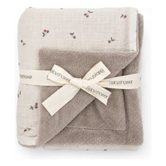 Babyshower - Cherry Patterned Duvet Cover | Ecru