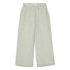 Brunobruno Nation - Francis Striped Organic Cotton Pants | Green