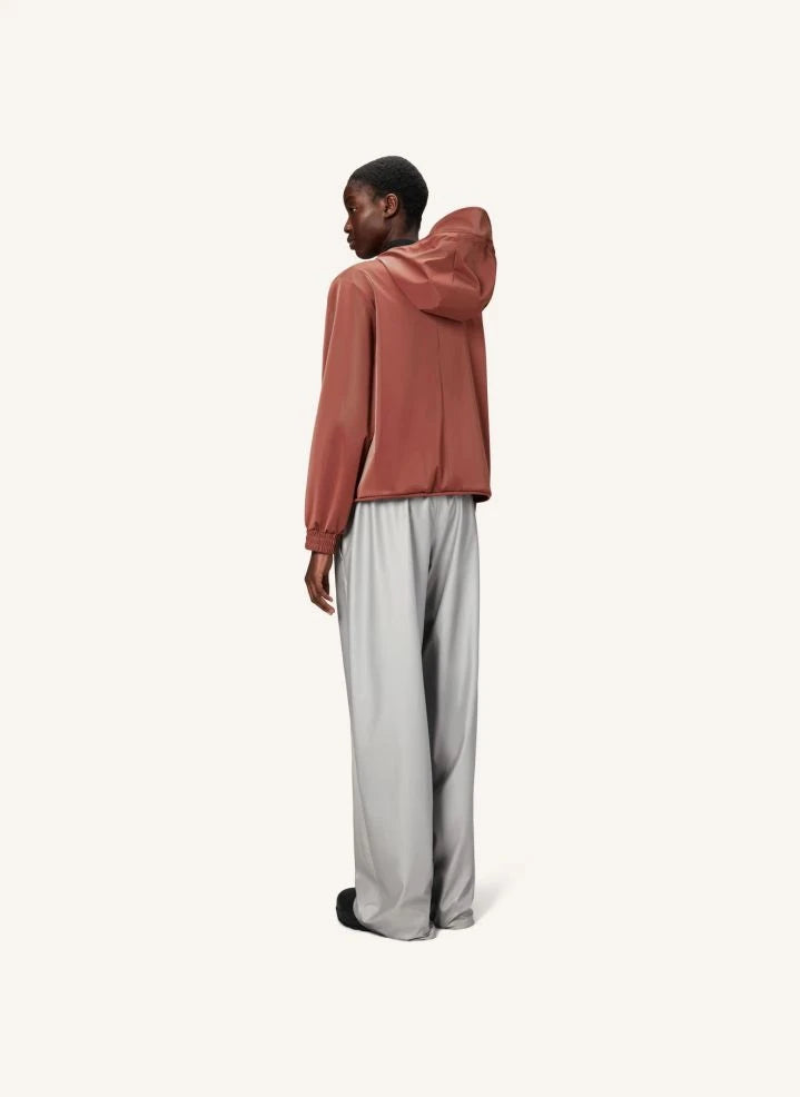 Rains - String W Windbreaker | Brick Red