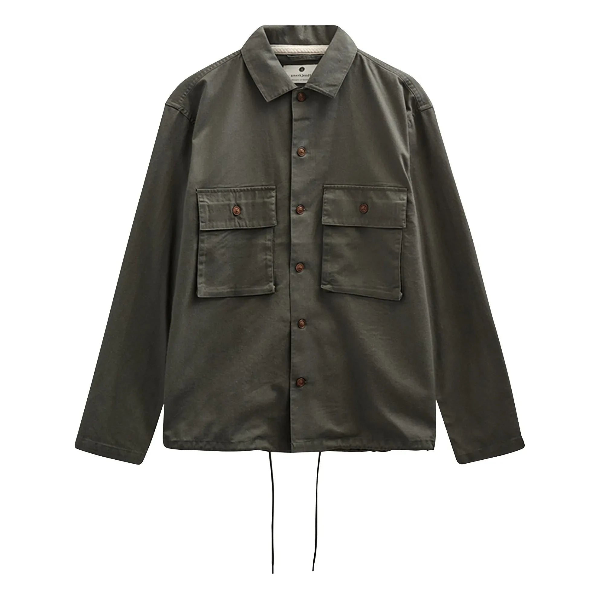 Anerkjendt - Akotto Linen Shirt | Dark Green
