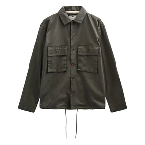 Anerkjendt - Akotto Linen Shirt | Dark Green