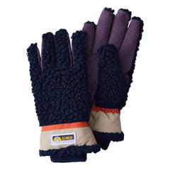 Elmer by Swany - Teddy Wool Gloves | Navy Blue