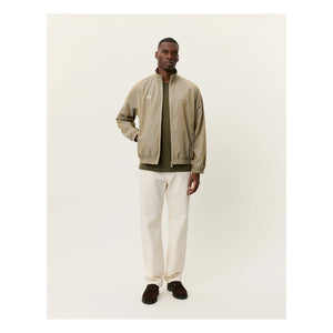 Les Deux - Jack Glossy Sweatshirt Jacket | Sand