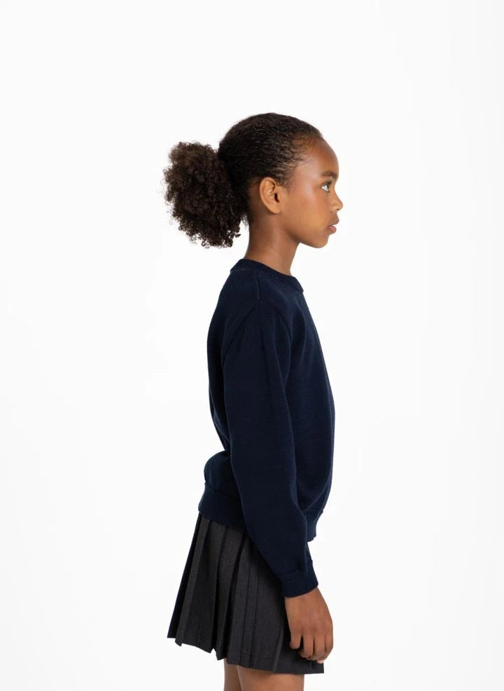 Smallable Kid - Cagnaby Organic Cotton Sweater | Navy