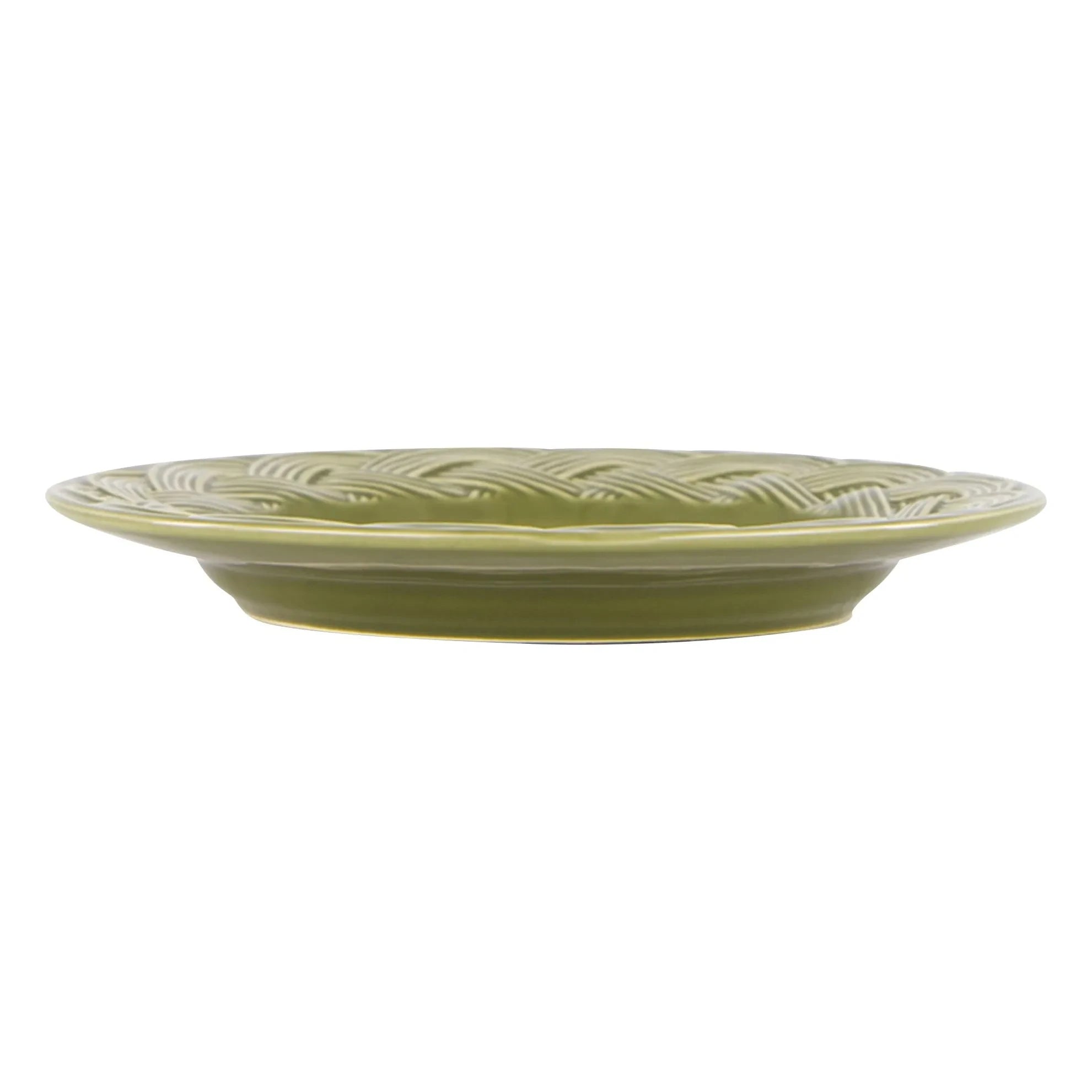 House of Capricorn - Vime dessert plate | Green