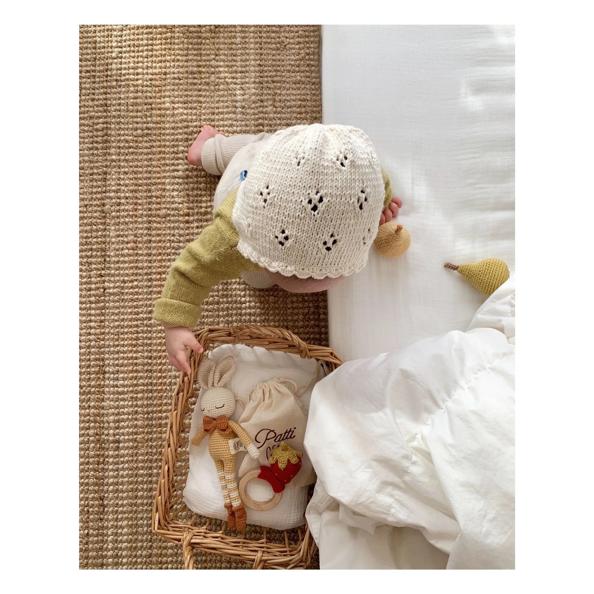 Patti Oslo - Strawberry Teething Ring | Red