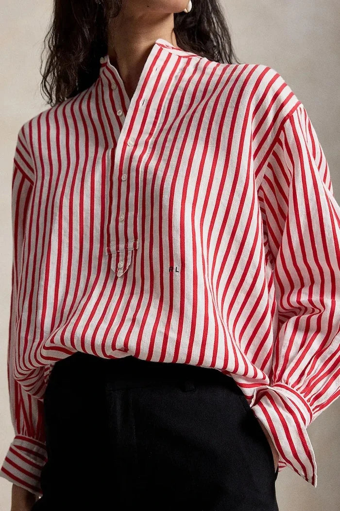 Polo Ralph Lauren ленli kadın gömleği