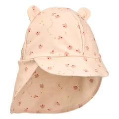 Liewood - Senia Ears UV Hat with Butterflies Recycled Fiber | Pink