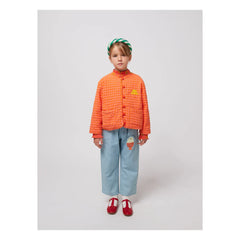 Bobo Choses - Gingham Jacket | Coral