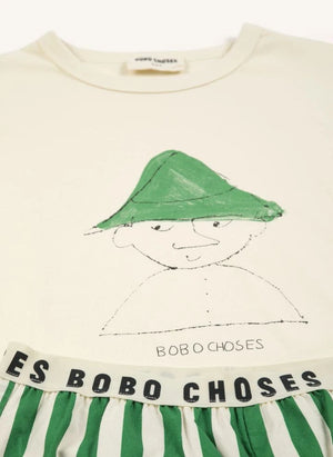 Bobo Choses - Bobo Choses Organic Cotton T-shirt and Pants Set | Green