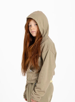 Hundred Pieces - Blush "Believe" Sweatshirt | Beige