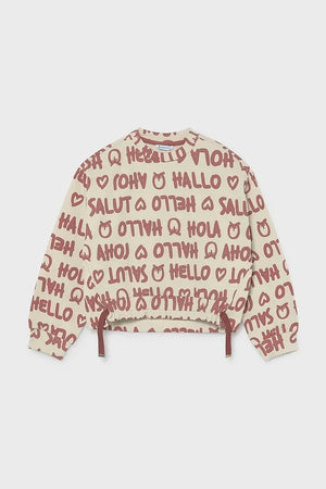 Mayoral pamuklu çocuk sweatshirt