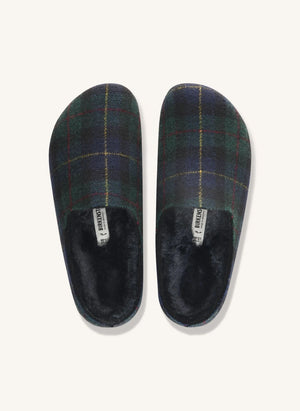 BIRKENSTOCK - Amsterdam Shearling Clogs | Dark green