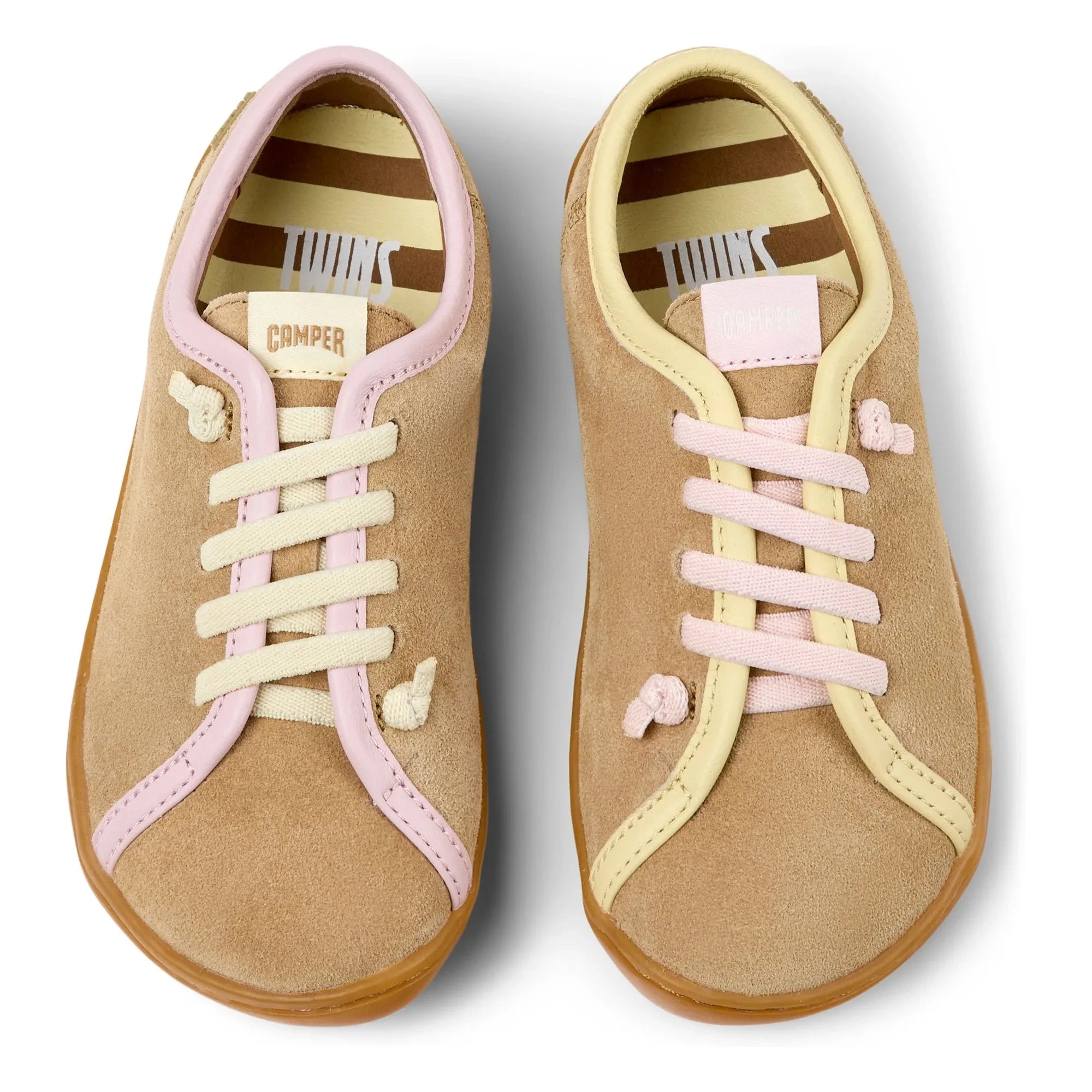 Camper - Peu Cami Mixed Sneakers | Light Brown