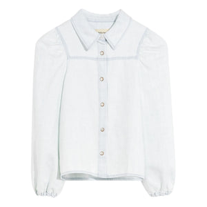 Bellerose - Vain Denim Shirt | Bleached Denim