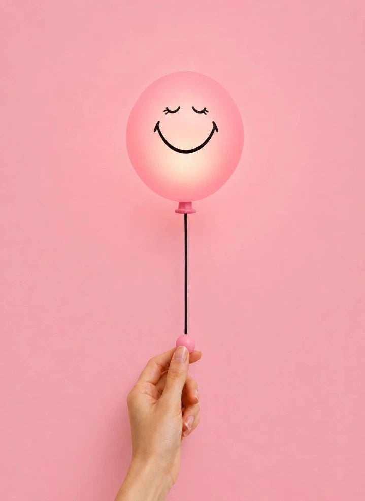 MOB - Bubbly Wall Sconce - MOB x Smiley World | Pink
