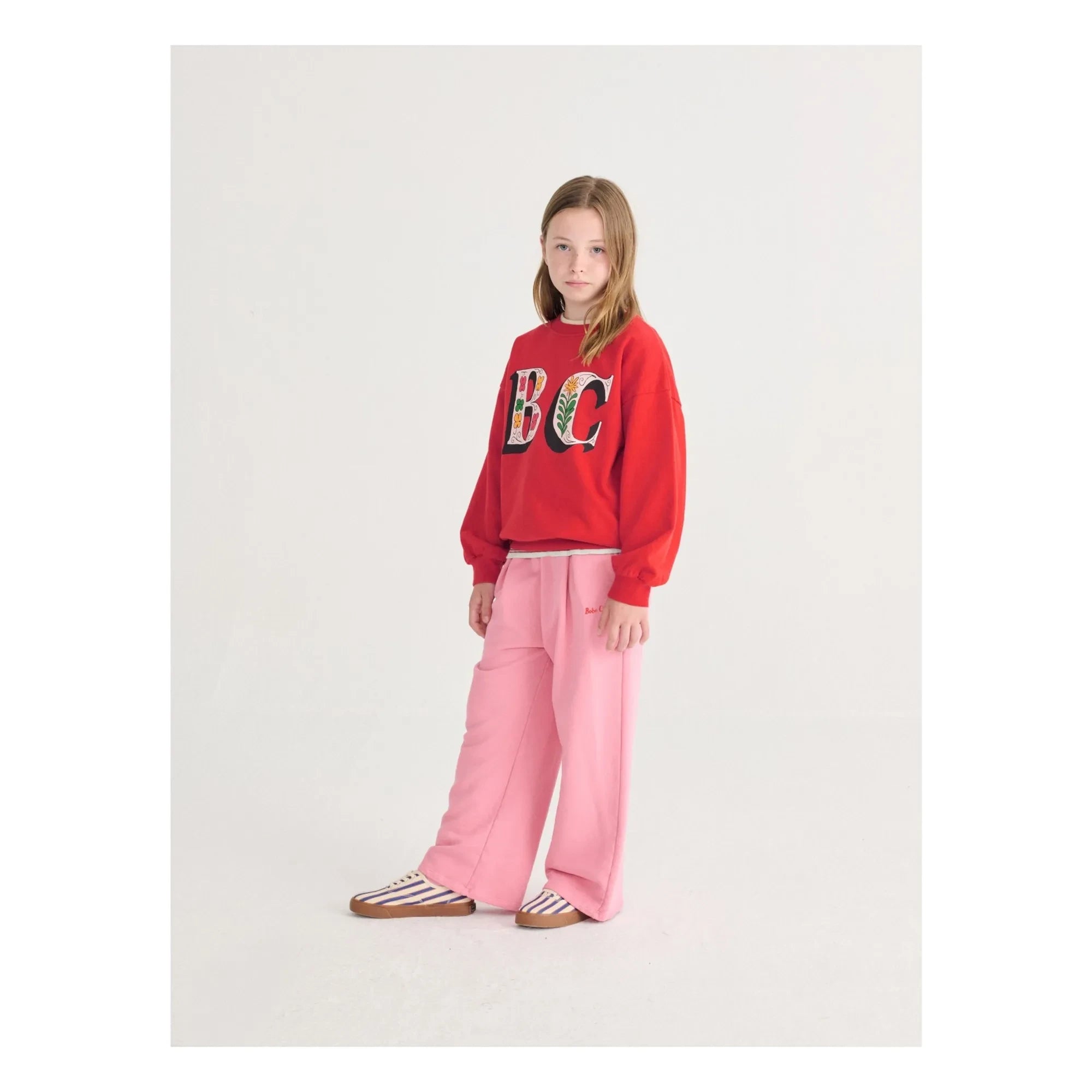 Bobo Choses - Striped Lace-Up Sneakers | Blue