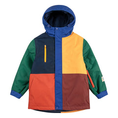 Bobo Choses - Color Block Recycled Fiber Ski Jacket | Blue