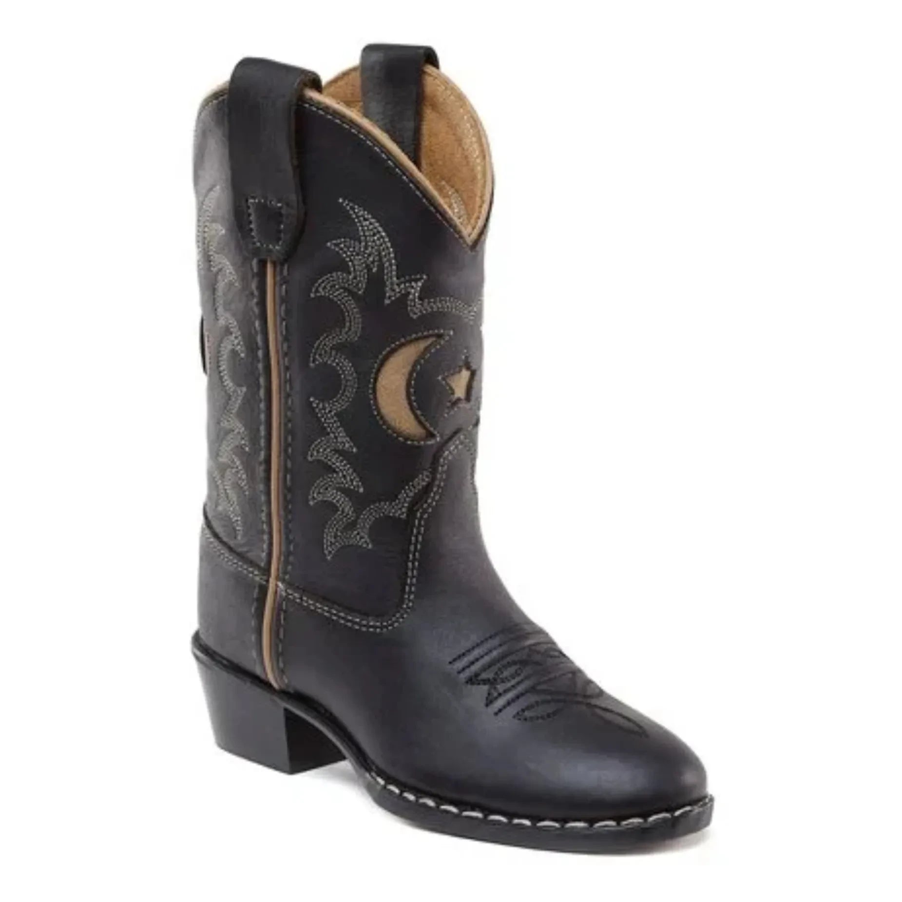 Bootstock - Mars Santiag Boots | Black