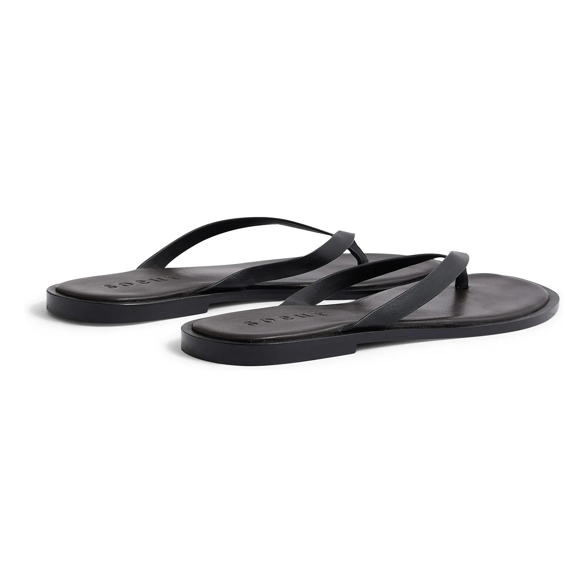 Soeur - Haiku Leather Sandals | Black