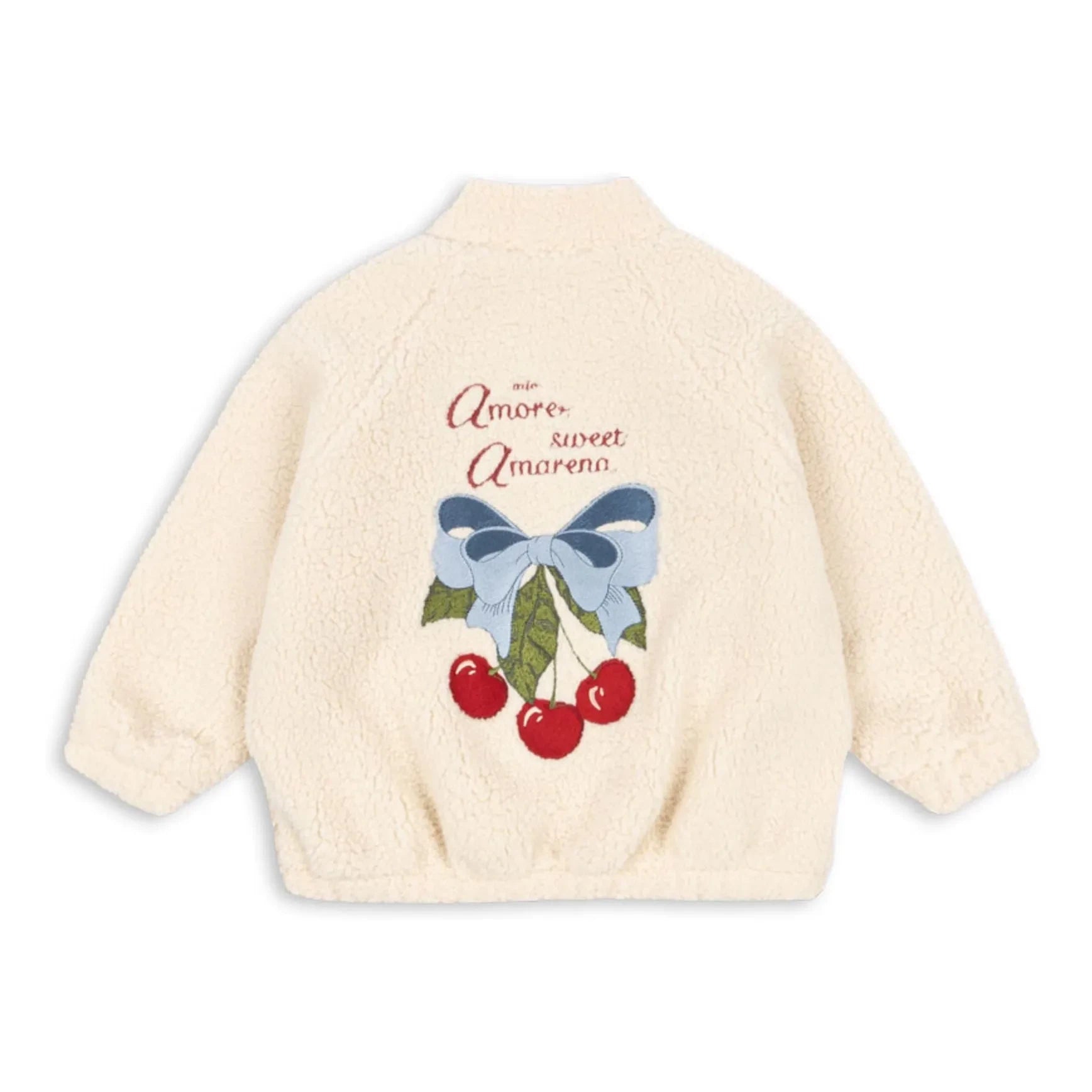 Konges Sløjd - Jazz Sherpa Jacket Cherry Recycled Fibers | Cream