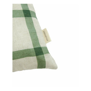 Nobodinoz - Oiseau Vibes Rectangular Cushion - French Canvas | Green