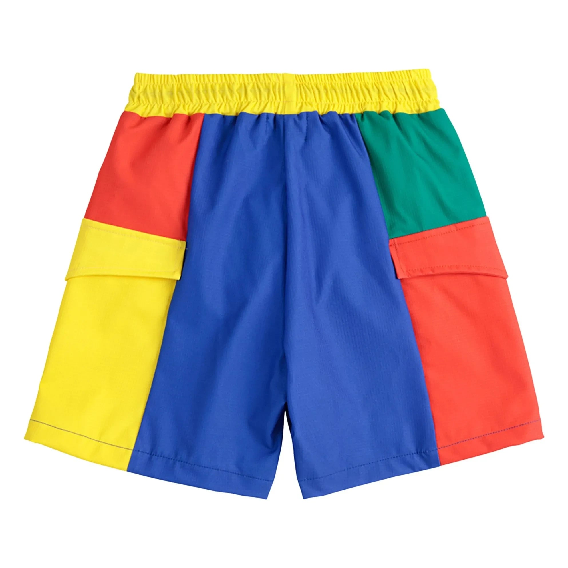 Bobo Choses - Color Block Swimsuit Shorts | Blue
