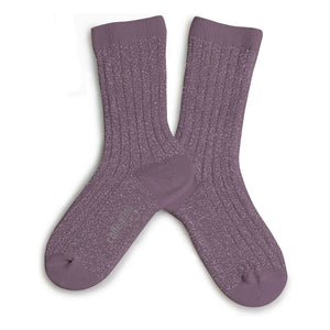 Collégien - Victoire Glitter Socks | Purple
