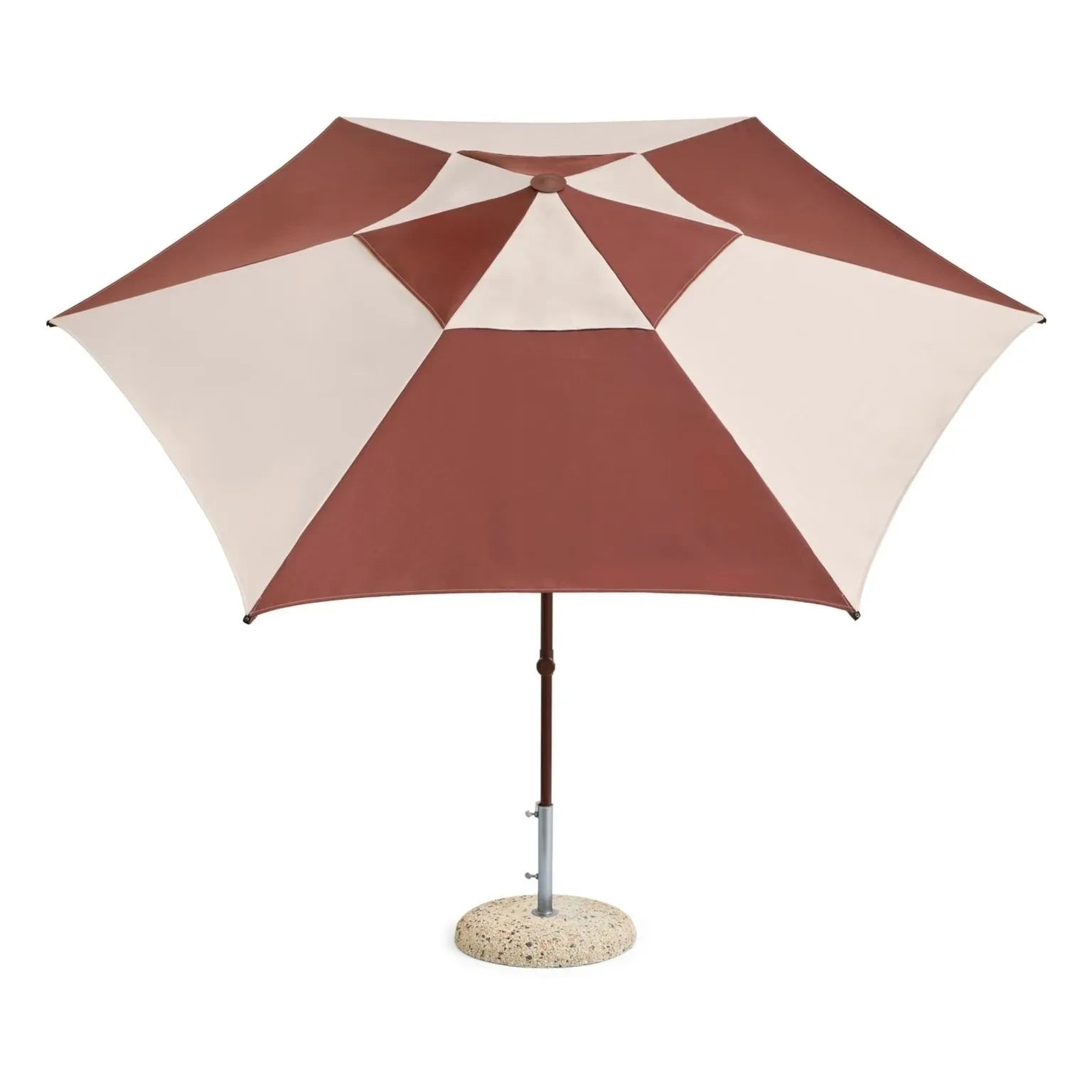 Hay - Hexagon Umbrella Terrazza | Burgundy