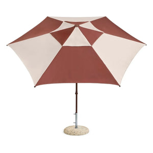 Hay - Hexagon Umbrella Terrazza | Burgundy