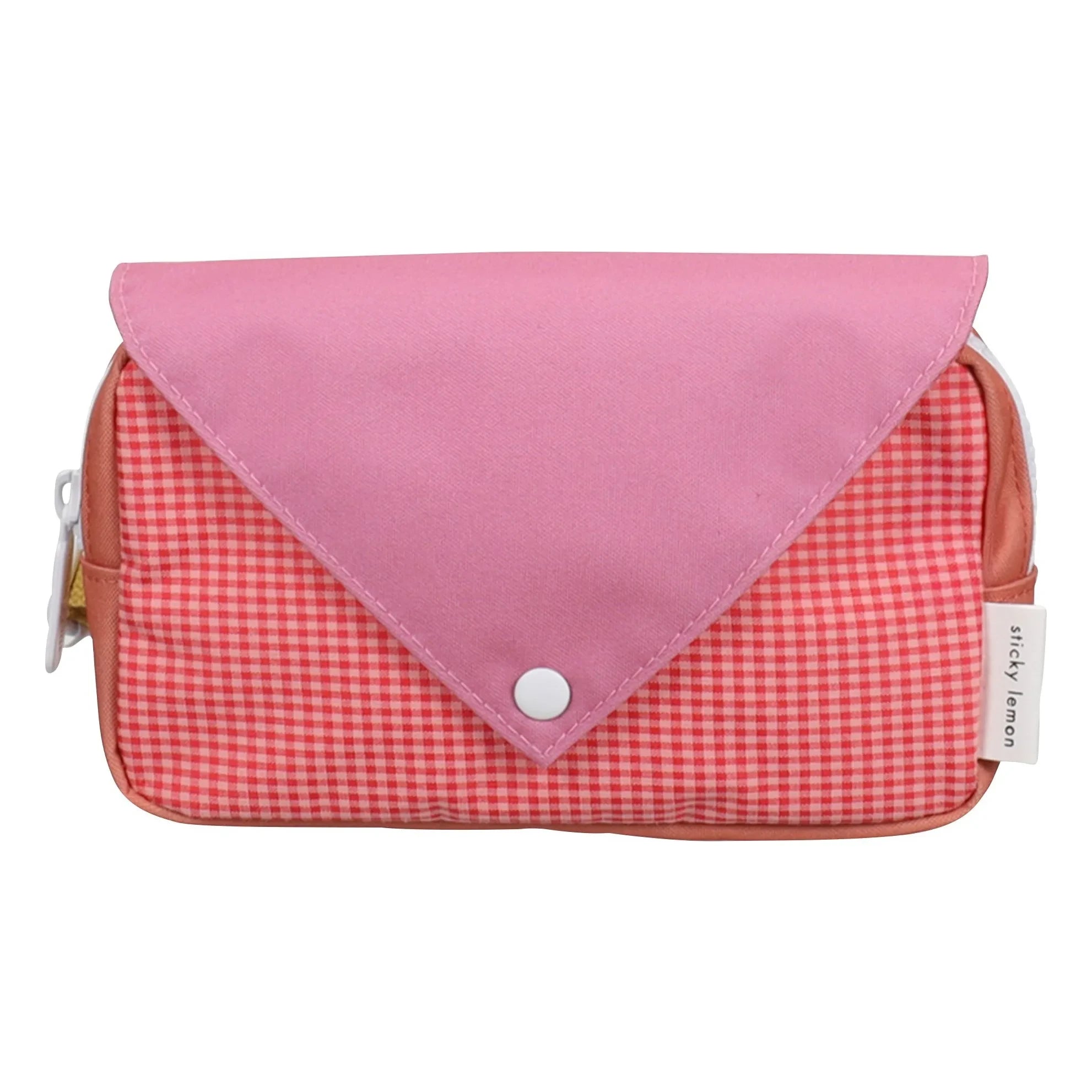 Sticky Lemon - Small Square Pouch Banana Bag | Powder Pink