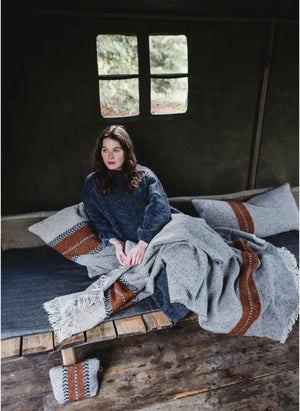 Libeco - Montana Wool Cushion Cover | Gray