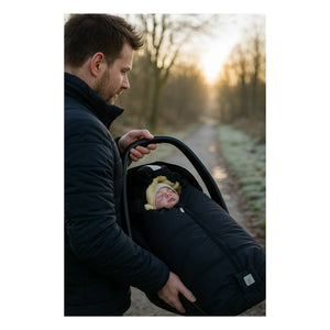 Kaiser - Naadja Baby Car Seat Universal Foot Cover | Black