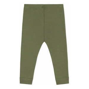 Petit Bateau - Organic Cotton Tights | Khaki