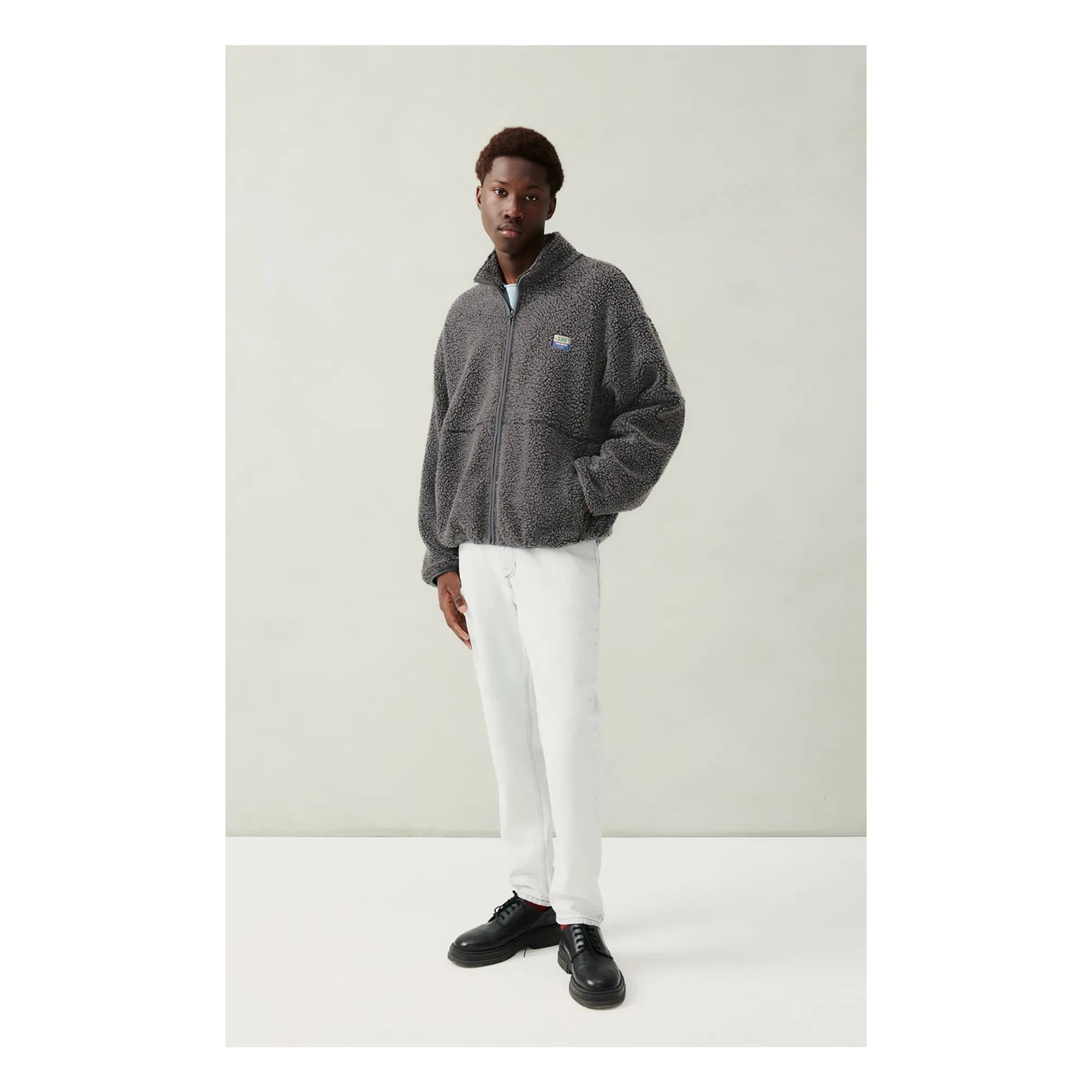 American Vintage - Hoktown Recycled Fiber Jacket | Charcoal Gray